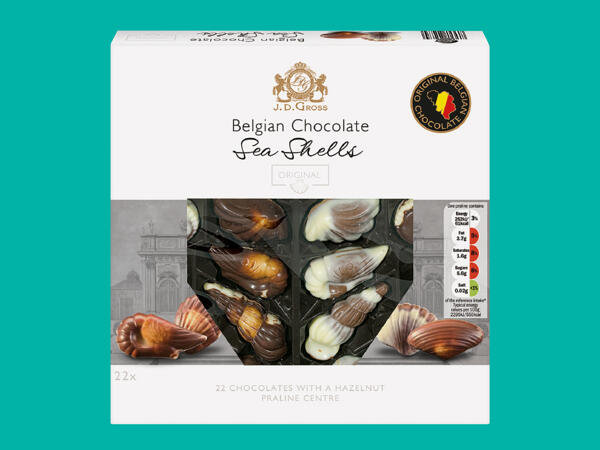 J.D.Gross Belgian Chocolate Sea Shells