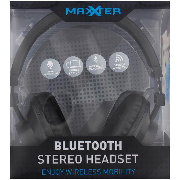 Maxxter bluetooth hoofdtelefoon