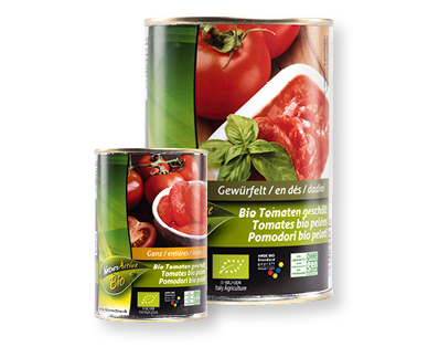 Tomates bio pelées NATURE ACTIVE BIO