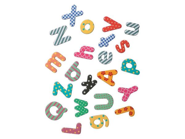 Alphabet aimanté ou chiffres et symboles aimantés