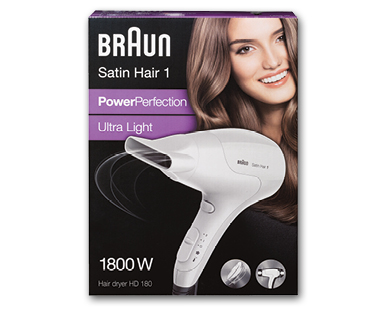 Asciugacapelli Satin Hair 1 HD 180 BRAUN