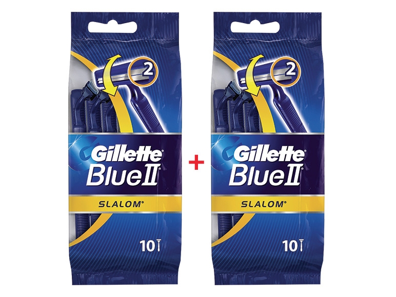 Gillette rasoirs jetables Blue II slalom