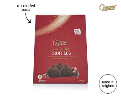 CHOCEUR COCOA DUSTED TRUFFLES 200G