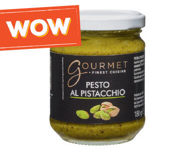 GOURMET 
 Pesto al pistacchio