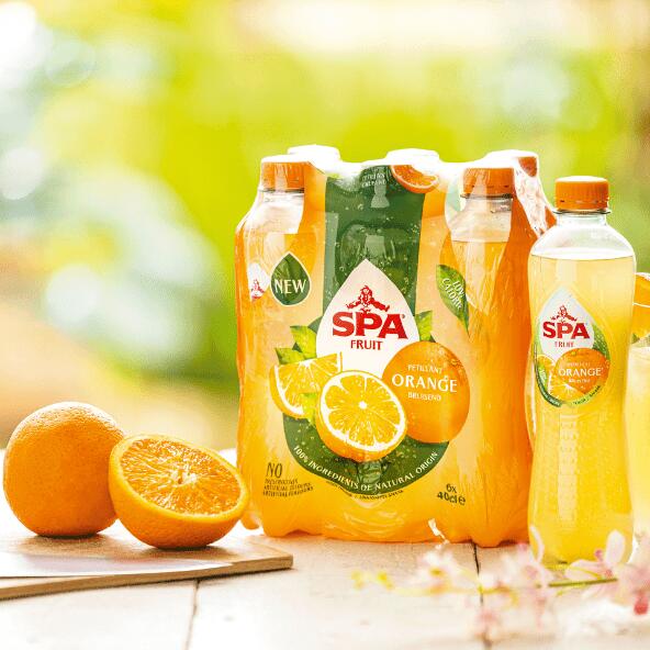 SPA(R) 				Spa Fruit Orange, 6 St.