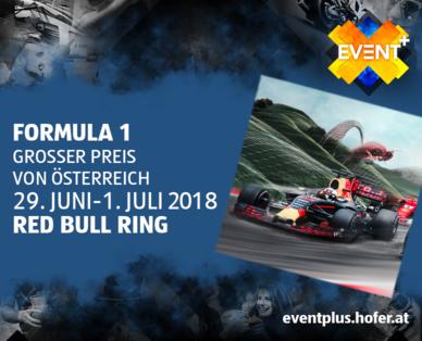 Wochenendticket Formel 1 Spielberg