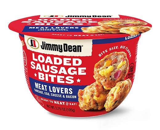 Jimmy Dean 
 Meat Lovers Loaded Sausage Bites