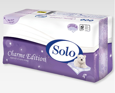 SOLO Toilettenpapier "Charme Edition"