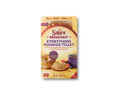 Sabra Everything Bagel or Lemon Poppyseed Hummus Toast