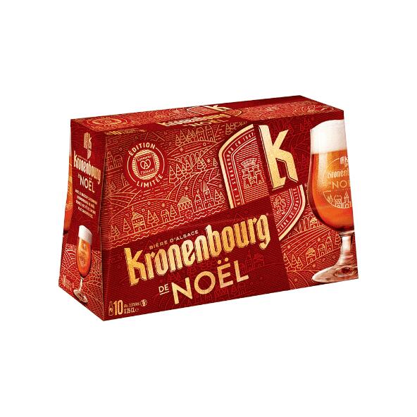 KRONENBOURG(R) 				Bière de Noël 5,5°