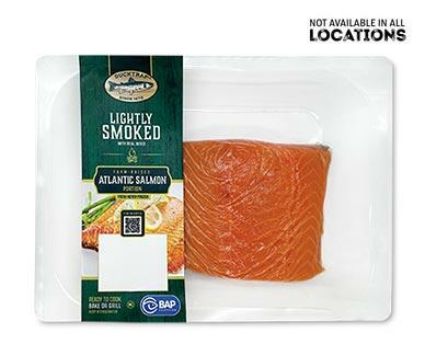 Ducktrap 
 FRESH Lightly Smoked Salmon Portions