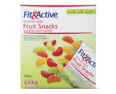 Fit & Active No Sugar Added Fruit Snacks
