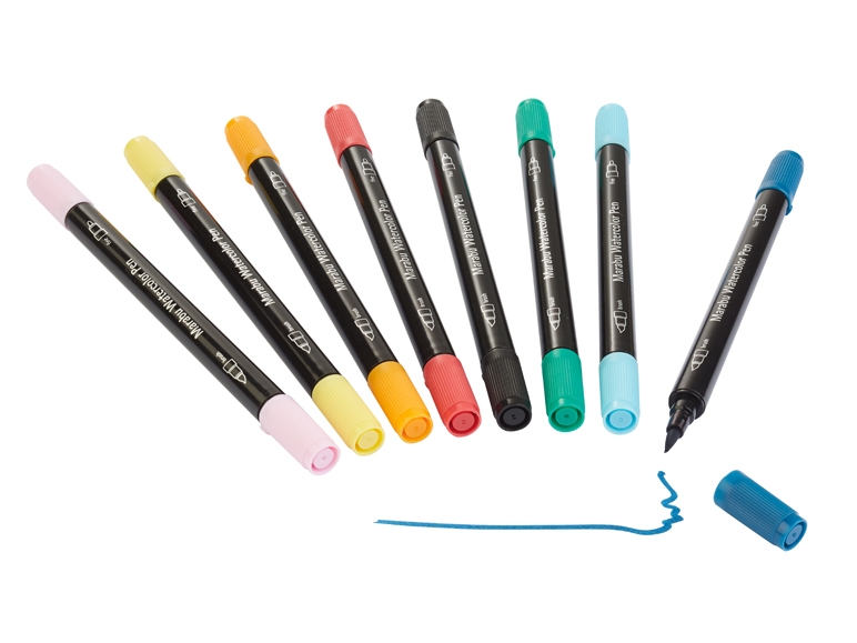 Coloured Pencils or Marker Pens