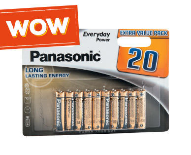 PANASONIC Batterie confezione maxi