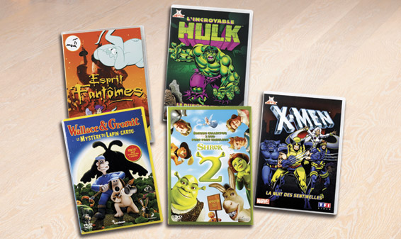 DVD dessins animés