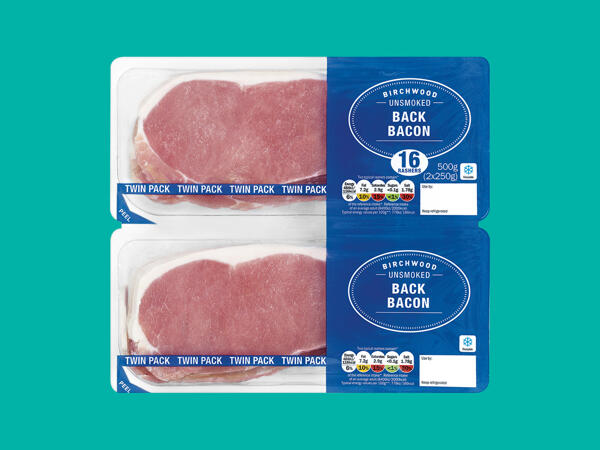 Twin Pack of Back Bacon