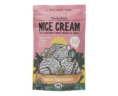 Botanika Blends Nice Cream DIY Vegan Protein Vanilla Bean Ice Cream 120g