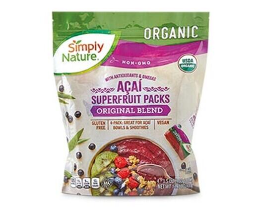 Simply Nature 
 Acai Superfruit Packs Original Blend or Pure Unsweetened