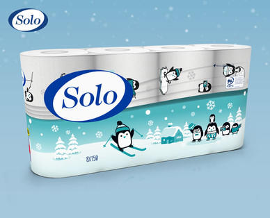 SOLO Toilettenpapier „Winter-Design"