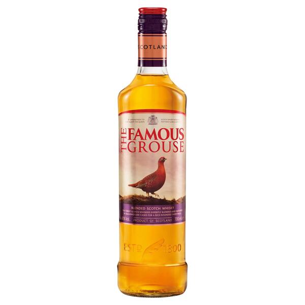 THE FAMOUS GROUSE Blended Scotch Whisky 0,7 l