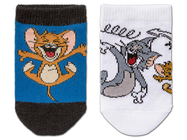 Tom and Jerry™ Kleinkinder Sneakersocken, 2 Paar
