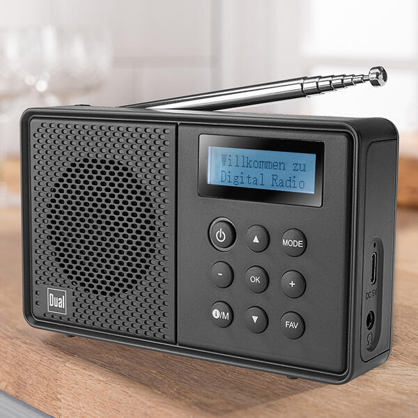 Portables DAB+ / UKW-Radio