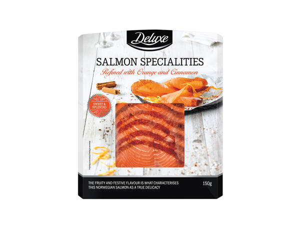 Flavoured Salmon Slices