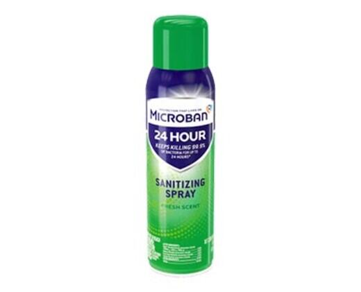 Microban 
 Disinfectant Spray Citrus or Fresh Scent