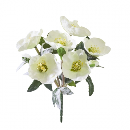 Bouquet artificiel hellébore