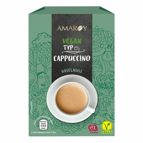 AMAROY Veganer Instant Cappuccino 96 g*