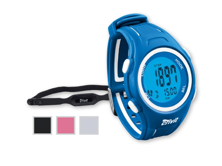 CRIVIT Sports Watch with Heart Rate Monitor