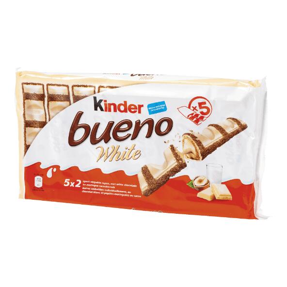 KINDER(R) 				Kinder Bueno White, 5-pack
