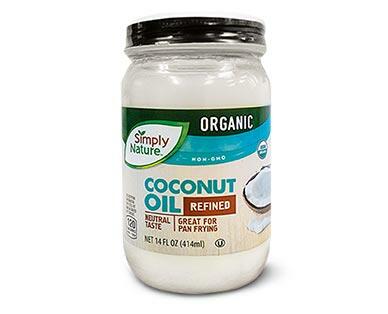 Simply Nature 
 Organic Refined Coconut Oil