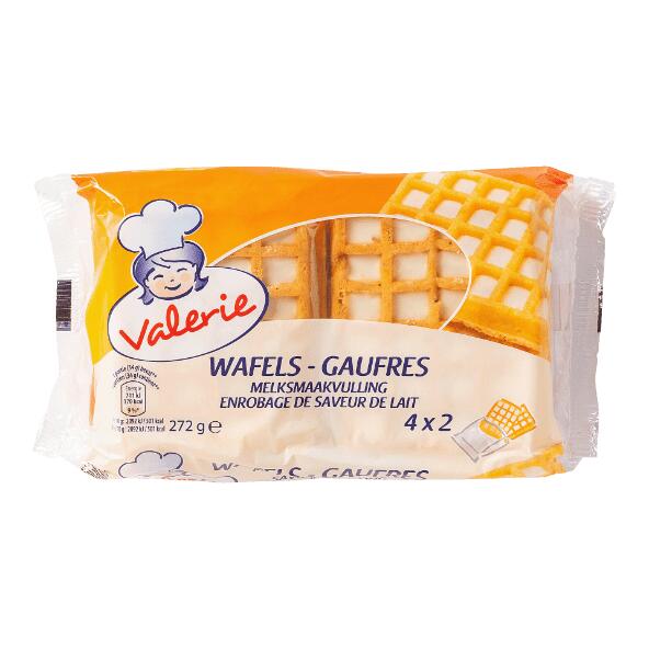 VALERIE(R) 				Gevulde wafels, 4-pack