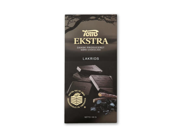 TOMS Ekstra chokoladeplader