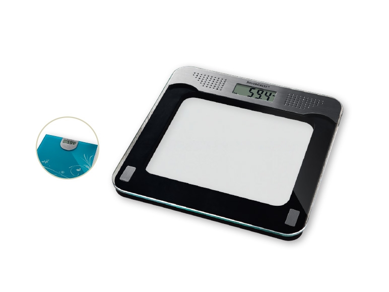 SILVERCREST PERSONAL CARE Talking Scales 31 x 31 x 2.4cm