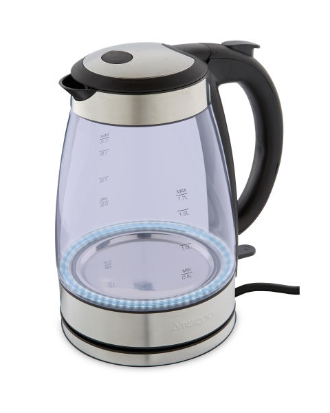 Ambiano 1.7L Glass Kettle