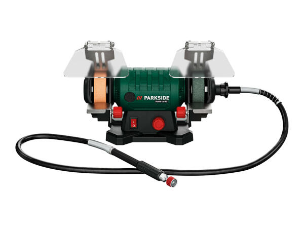 Parkside Double Bench Grinder with Flexible Drive Shaft