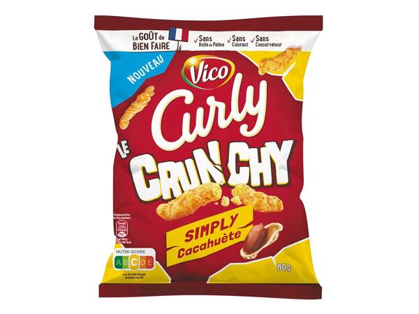 Curly Le Crunchy cacahuètes