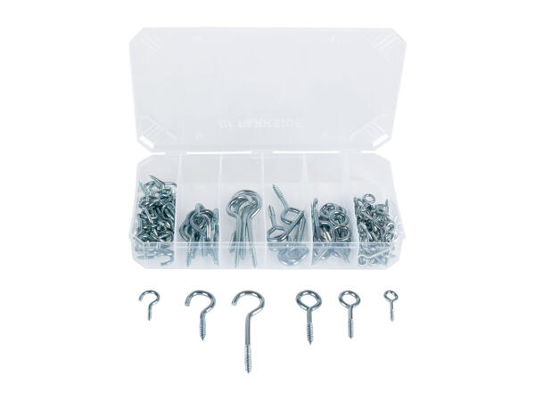 Parkside Assorted Hooks / Washers / Hex Nuts