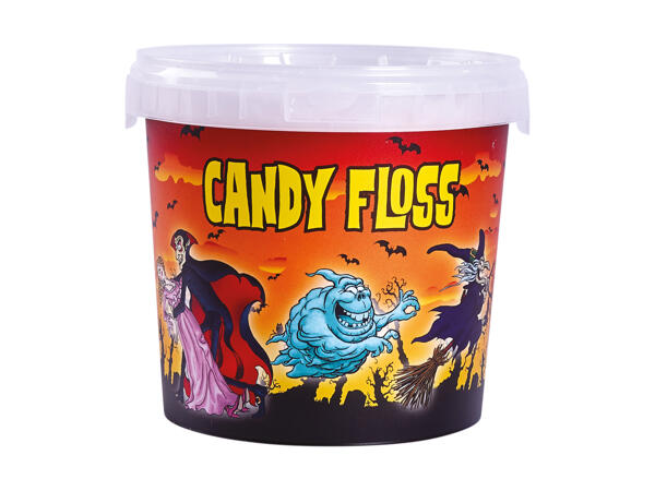 Candyfloss i spand