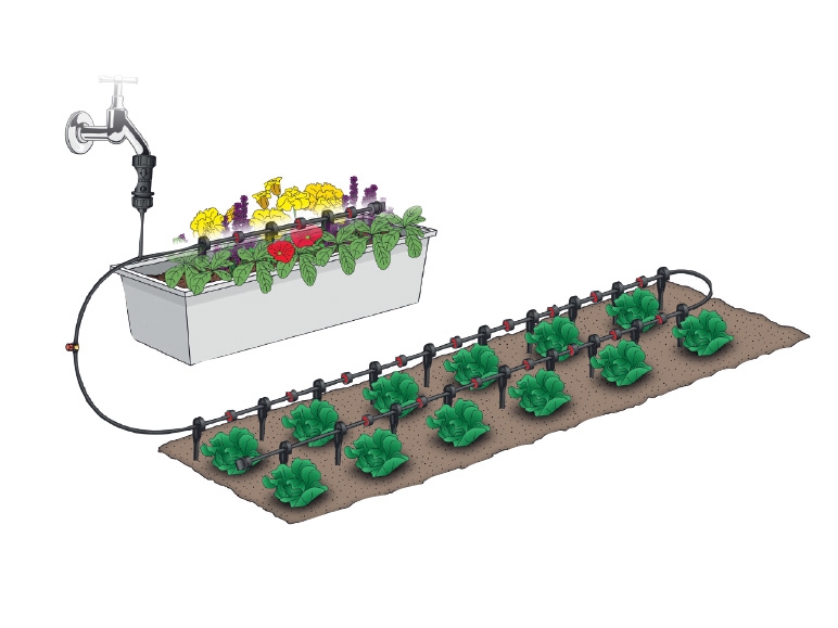 FLORABEST(R) Drip Irrigation Set