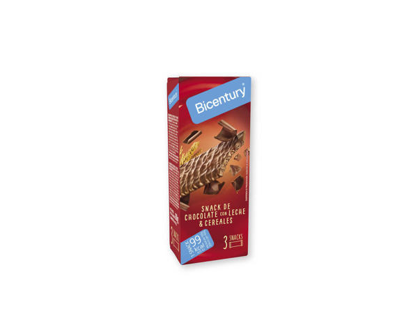 'Bicentury(R)' Snack de chocolate negro / con leche