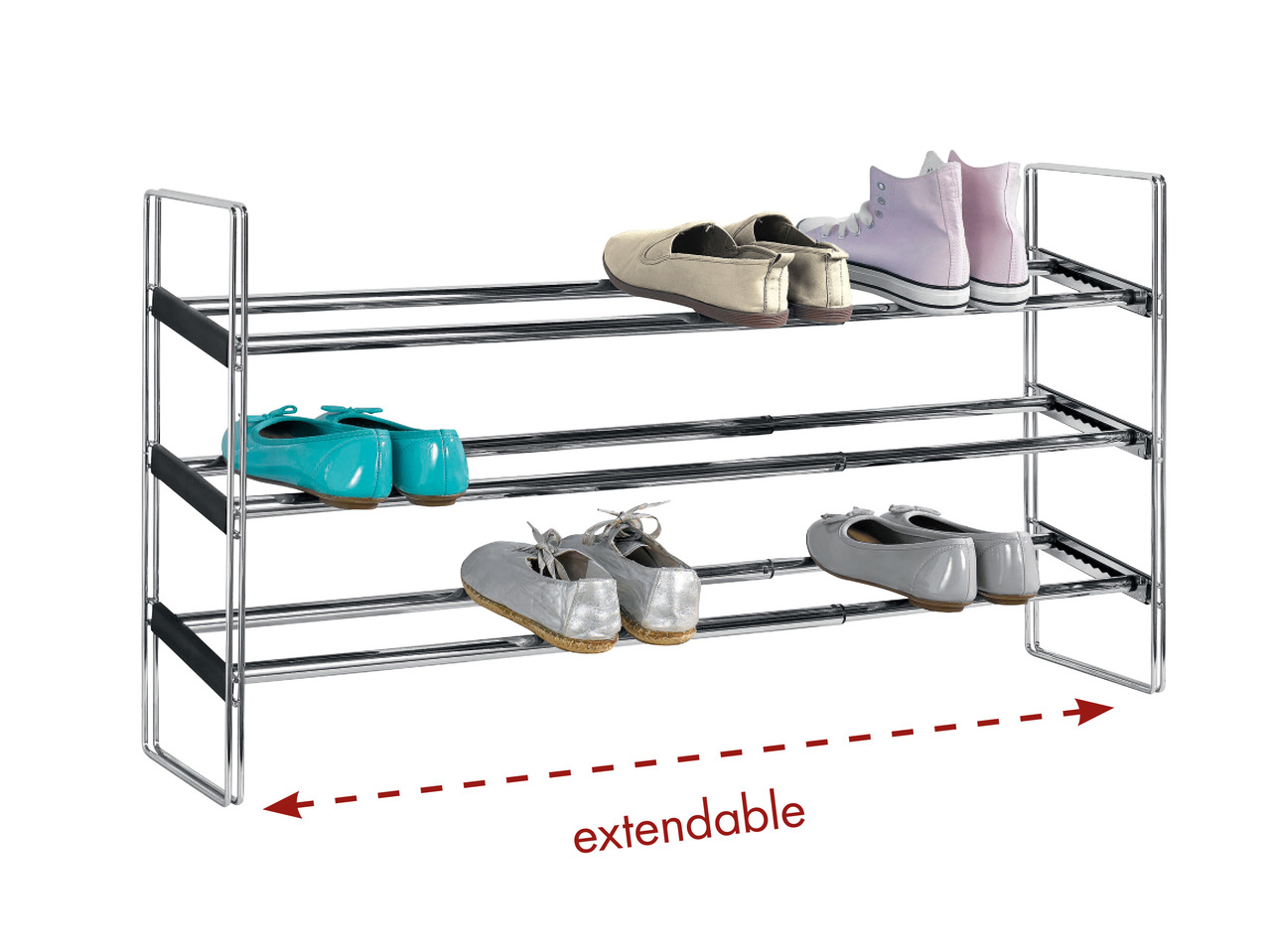 Livarno Living Extendable Shoe Rack1