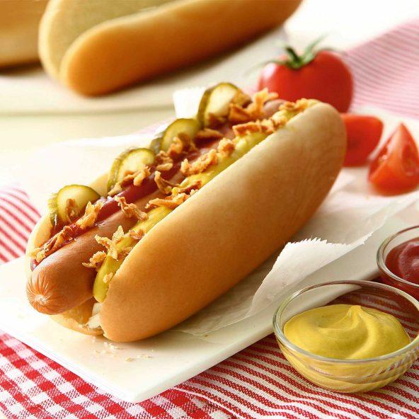 4 Pains pour hot dog