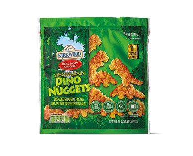 Kirkwood Whole Grain Dinosaur Chicken Nuggets