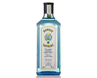 BOMBAY 
 Sapphire gin