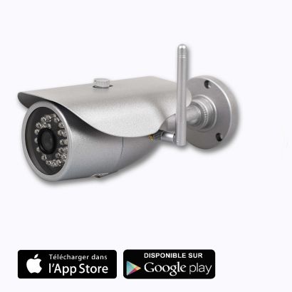 Caméra de surveillance IP extérieure