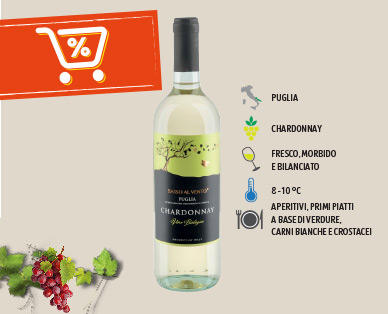 SASSO AL VENTO Chardonnay Puglia IGT BIO