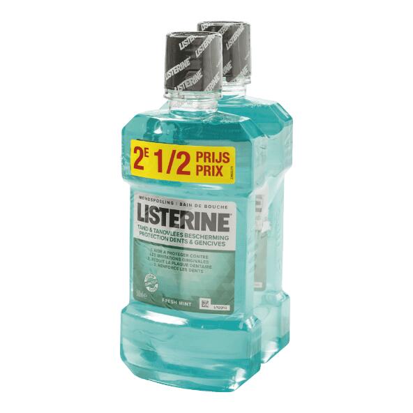 Listerine mondwater, 2 st.